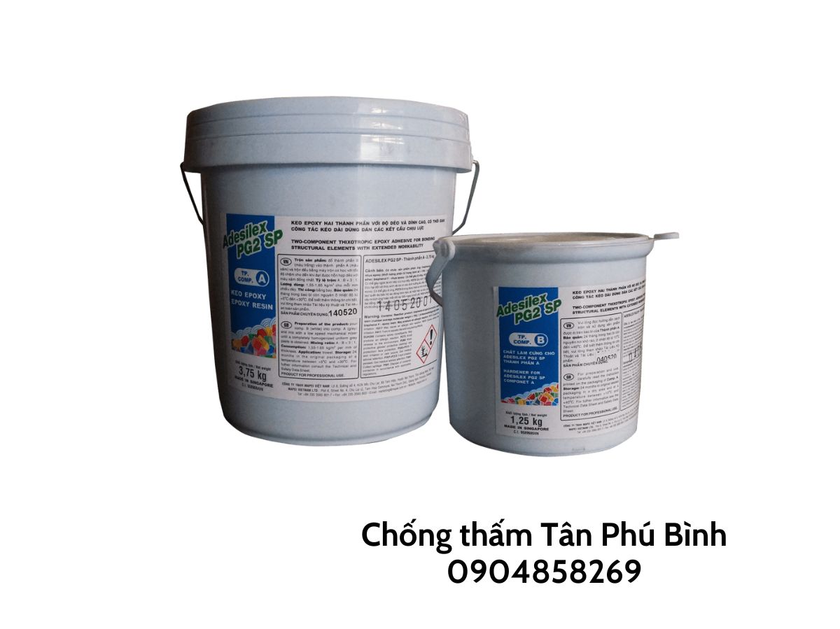 ADESILEX PG2 5KG – Keo dán đá gốc EPOXY 02 thành phần