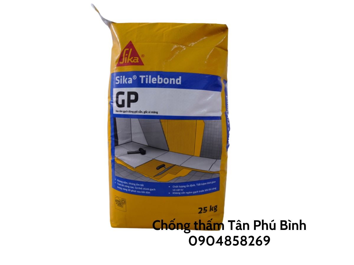 Sika Tilebond GP – Vữa dán gạch đóng gói sẵn, gốc xi măng