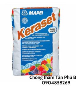Keraset White - Vữa ốp lát gạch gốc xi măng màu trắng (bao 25kg)