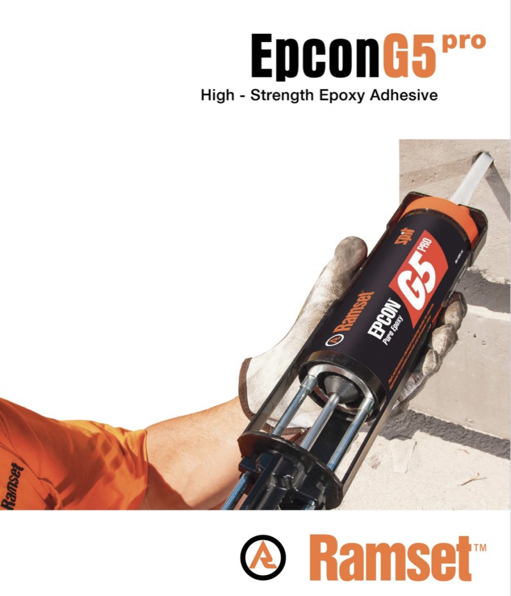 Ramset Epcon G5 – Keo Epoxy cấy sắt thép 2 thành phần