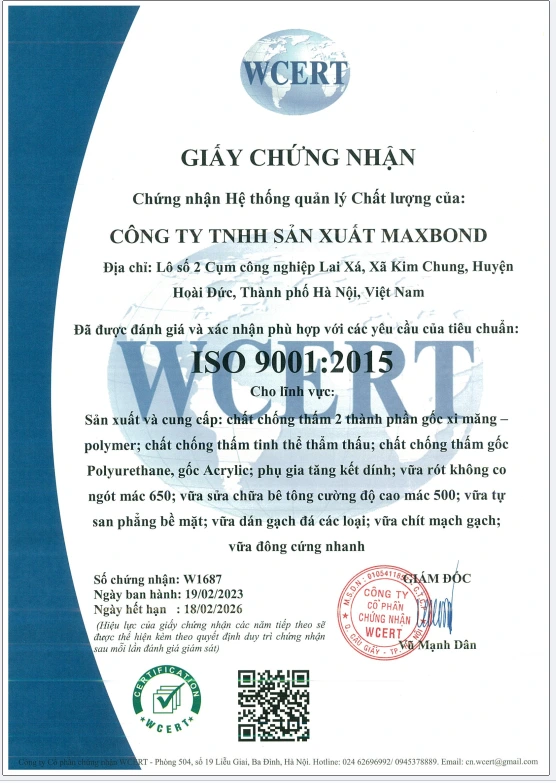 Chống thấm đàn hồi gốc Polyurethane Maxbond 328E