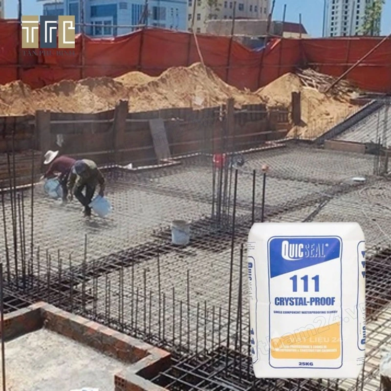 chất chống thấm Quicseal 111 dạng tinh thể