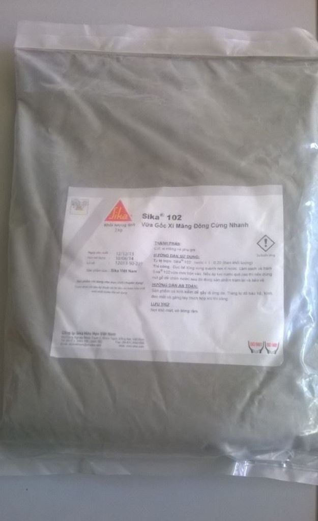 Sika 102- Vữa chống thấm đông cứng nhanh