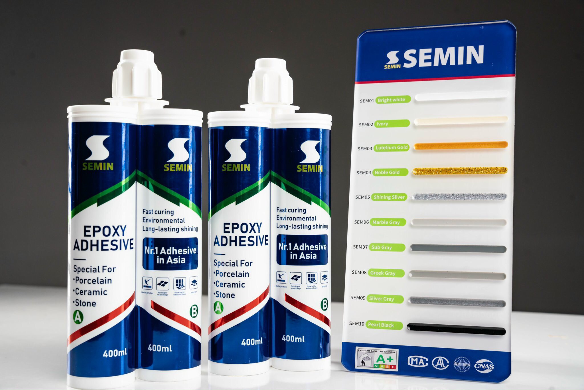 KEO CHÍT MẠCH EPOXY SEMIN – 2 Thành phần