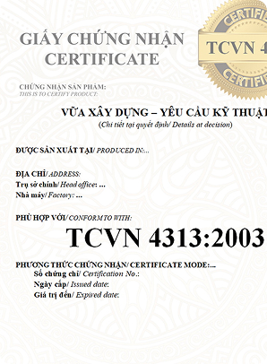 Chứng nhận 3